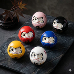 Glücksfigur · Daruma & Maneki-Neko